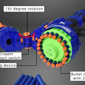 تفنگ اسباب بازی تیر فومی بلستر سایز بزرگ BLAZE STORM Big Size Blaster -اسباب بازی